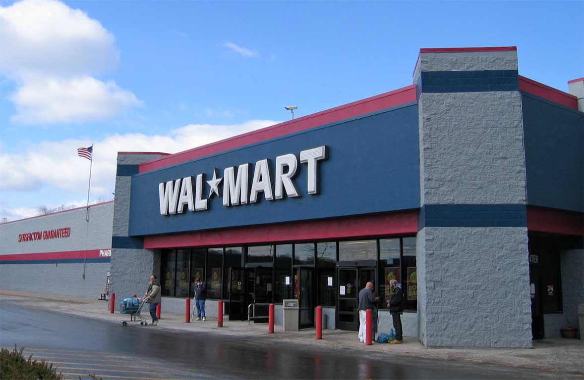 A Walmart store